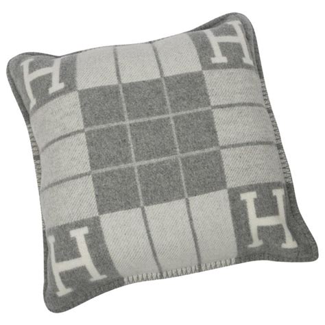 hermes pillow grey|Hermes pillows online.